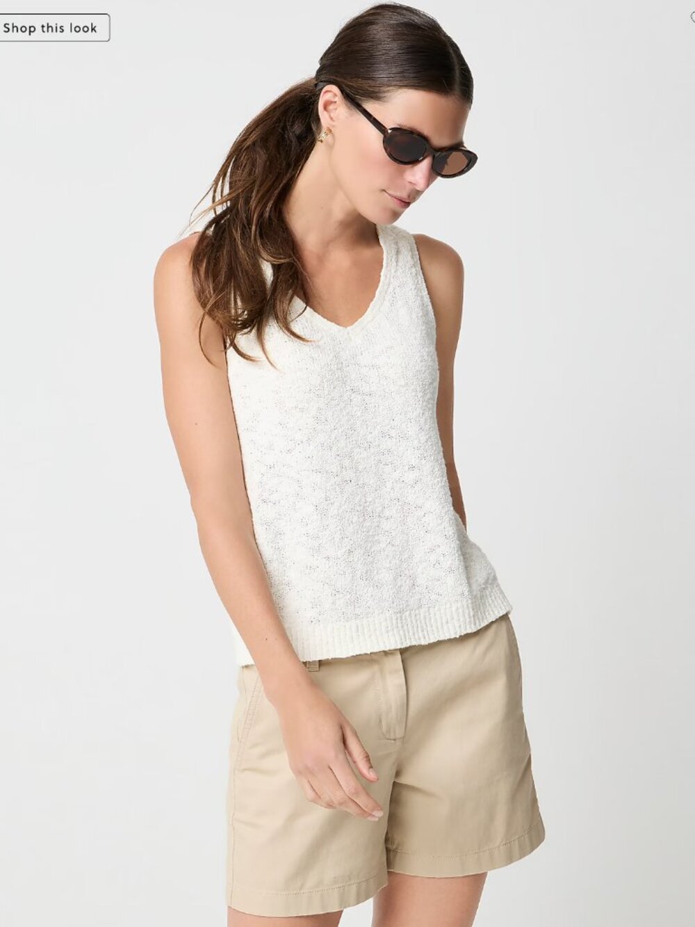 NWT - JCrew Slub sweater shell